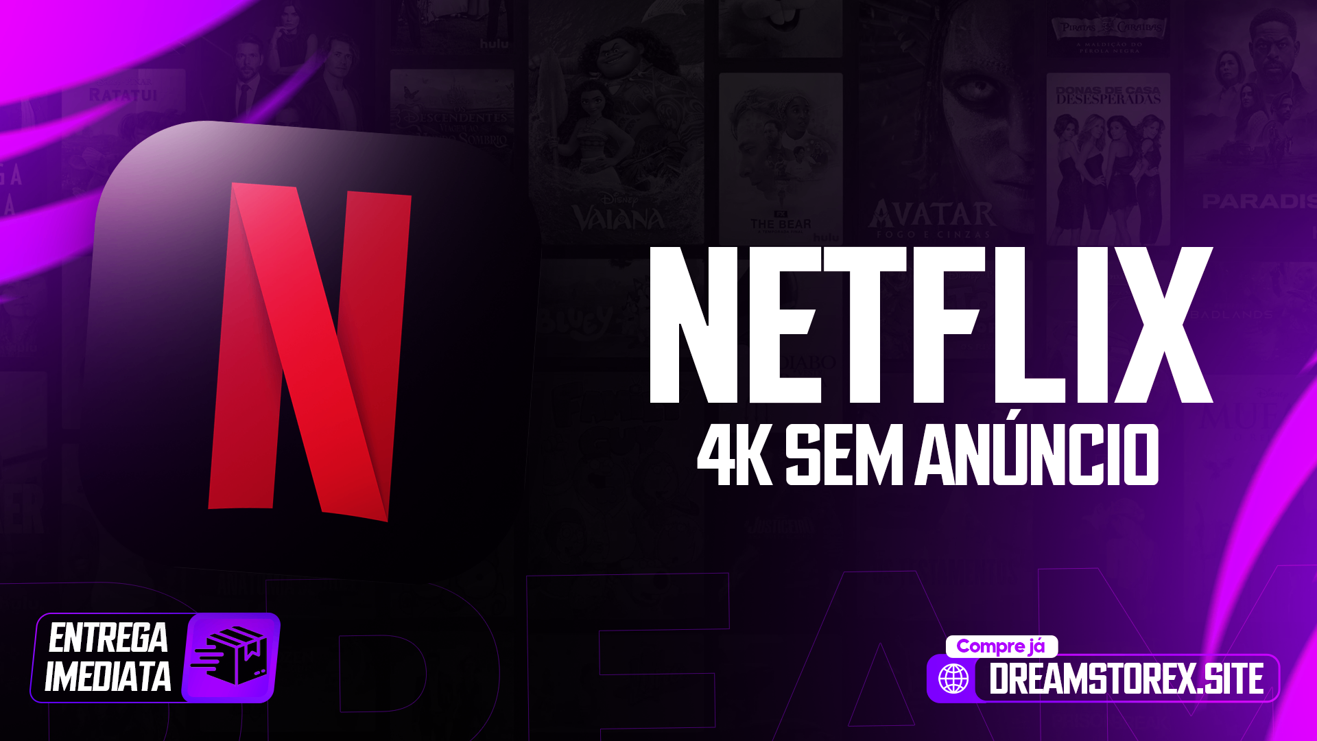 Netflix 4k (Sem anuncio)
