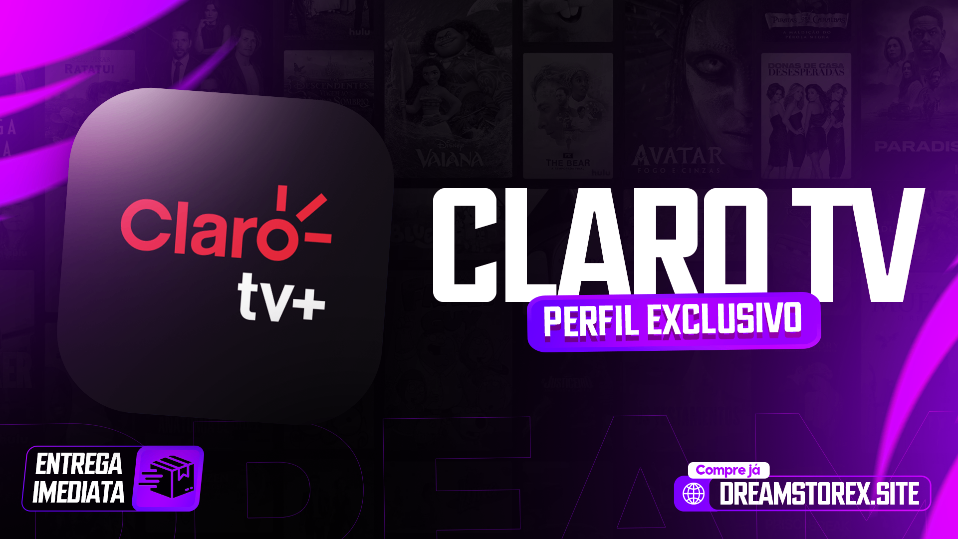 Claro tv+ (Tela)