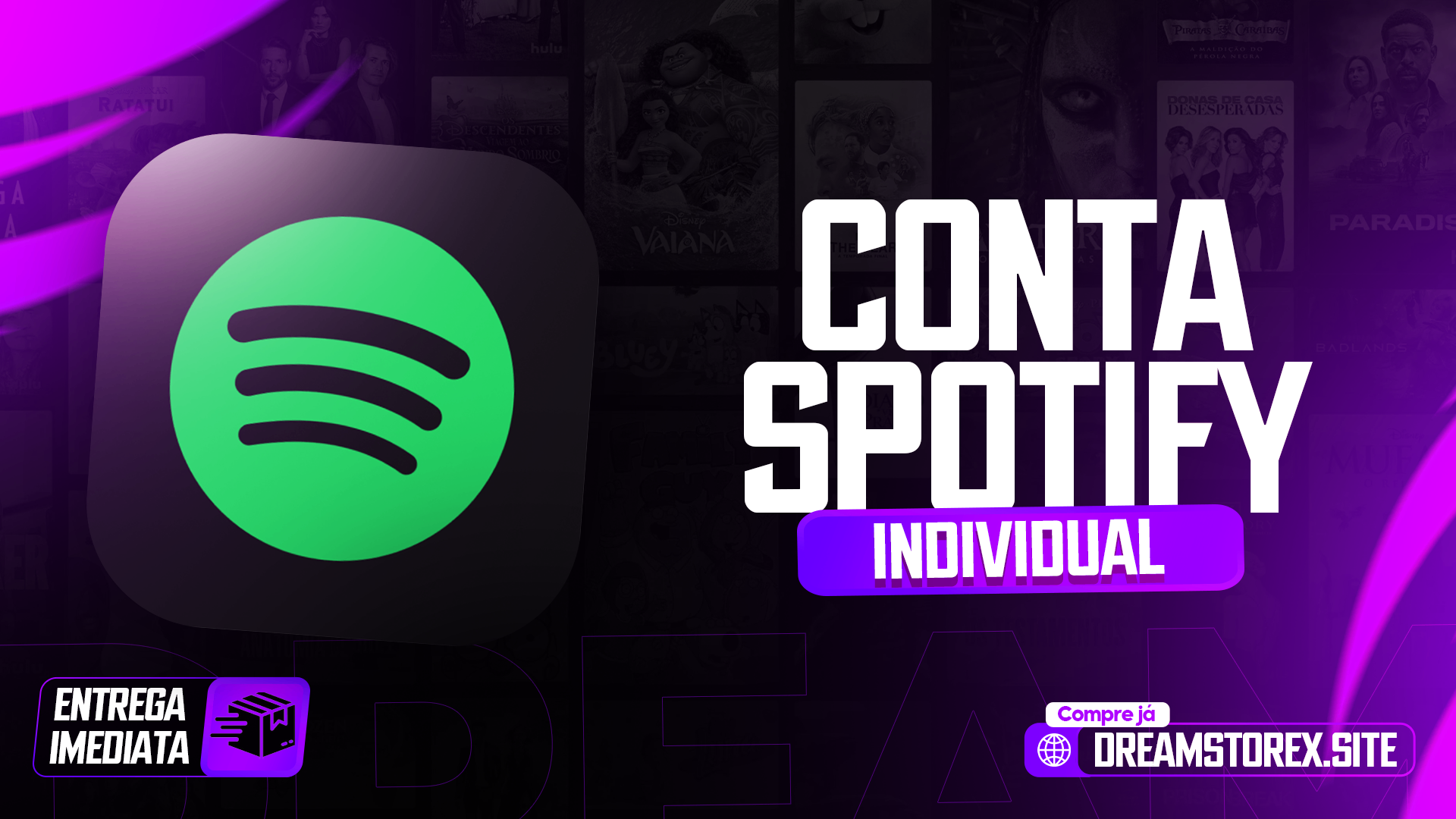 Conta Spotify (Individual)