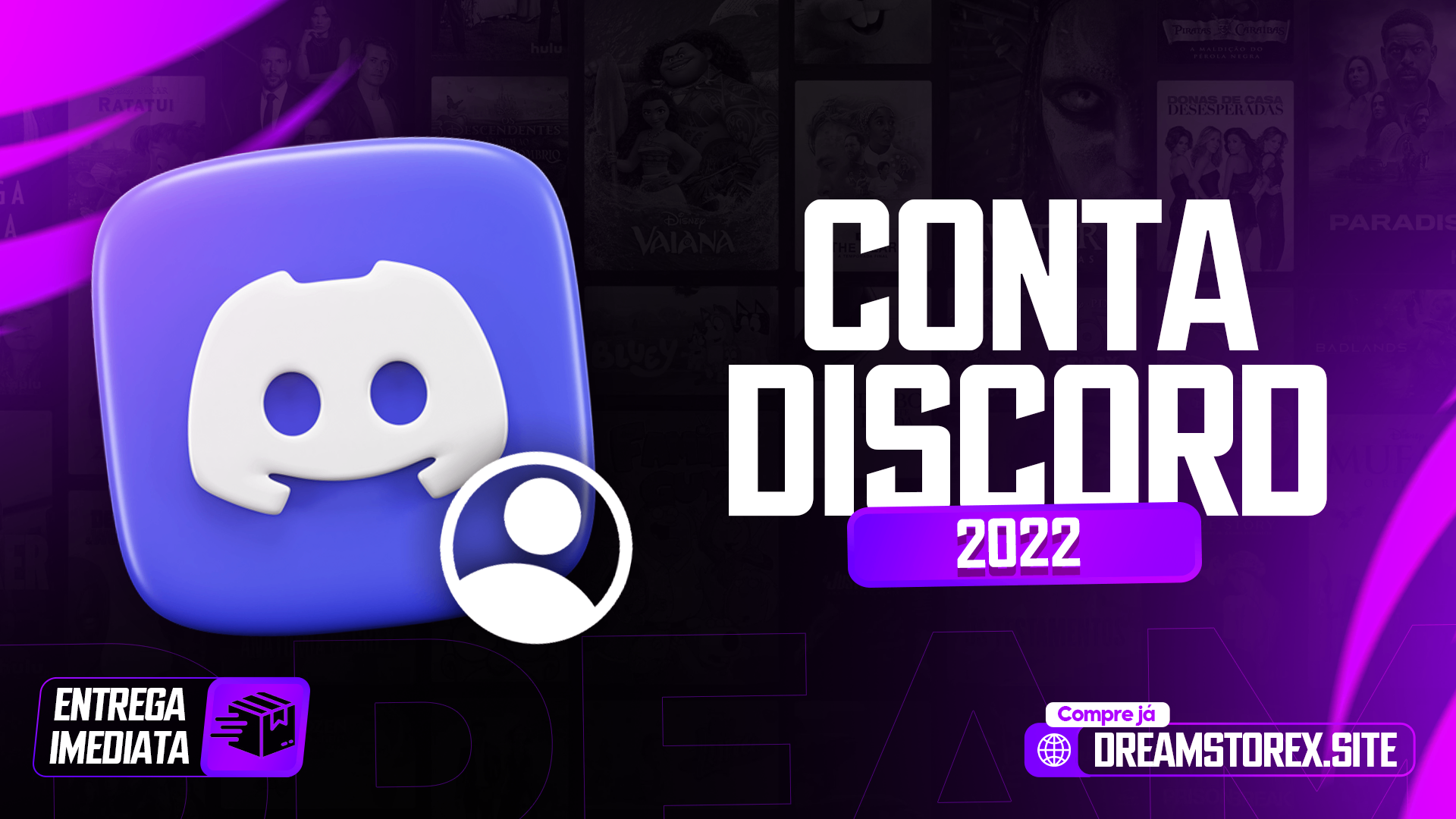 Conta Discord 2022
