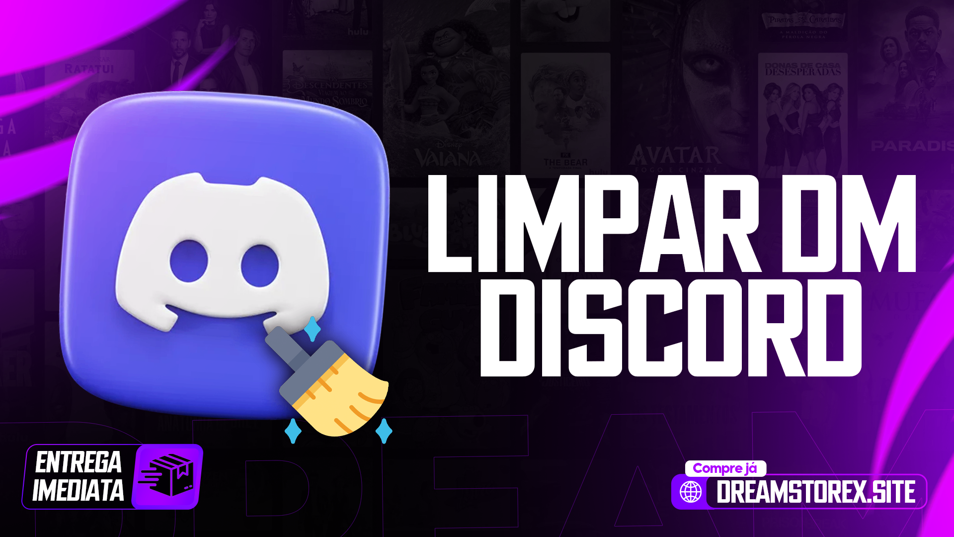 LIMPAR DM (DISCORD)