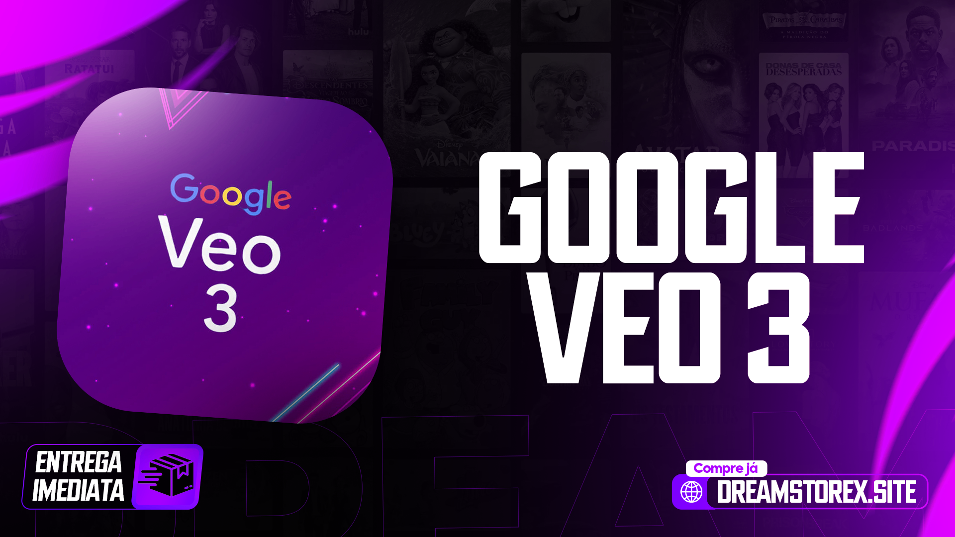 GOOGLE VEO 3 - CONTA PRIVADA ( 1 MÊS )