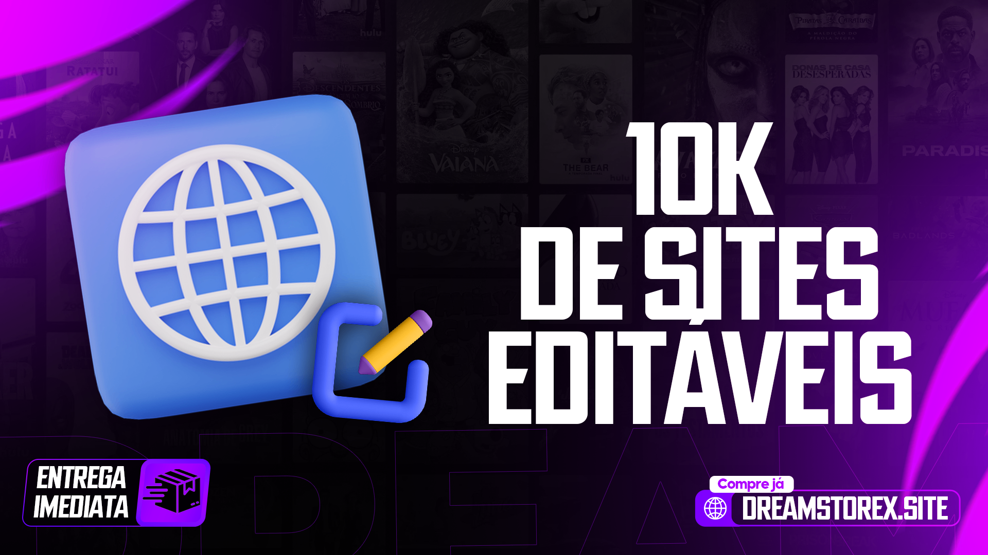 10K DE SITES EDITAVEIS