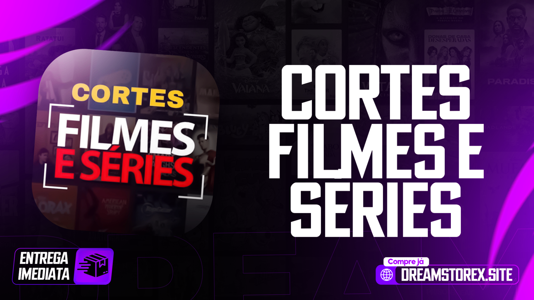 CORTES E FILMES E SERIES