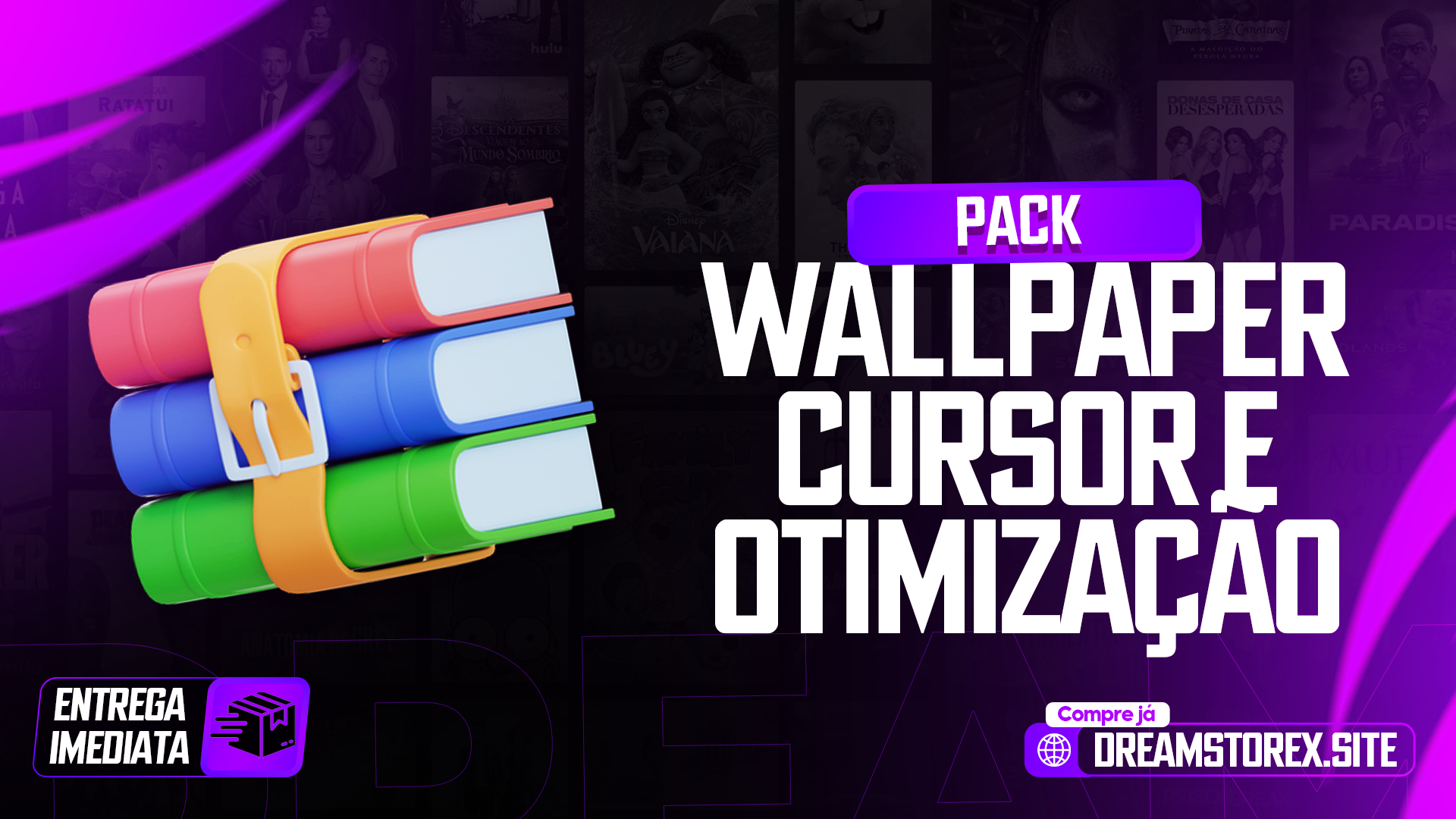 PACK DE WALLPAPER - CURSOR E OTIMIZAÇÃO
