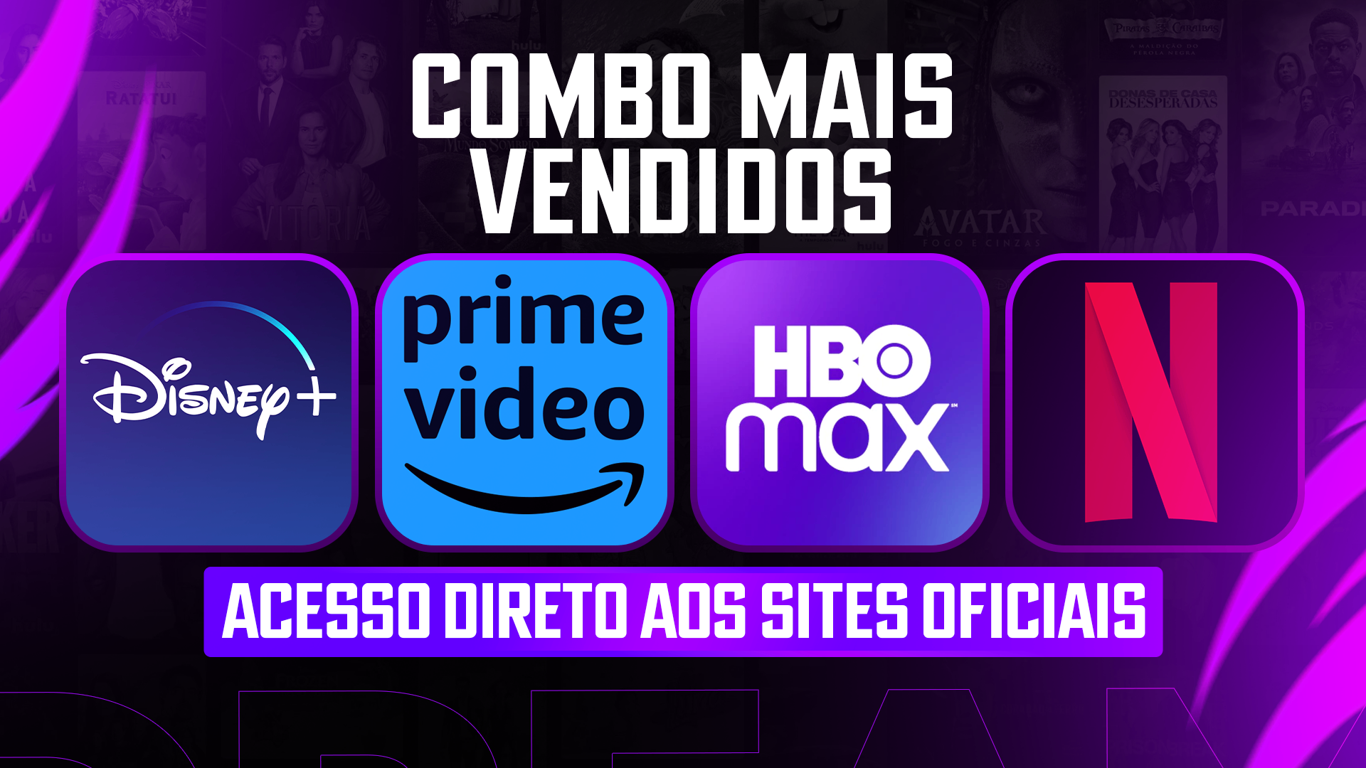 COMBO MAIS VENDIDOS