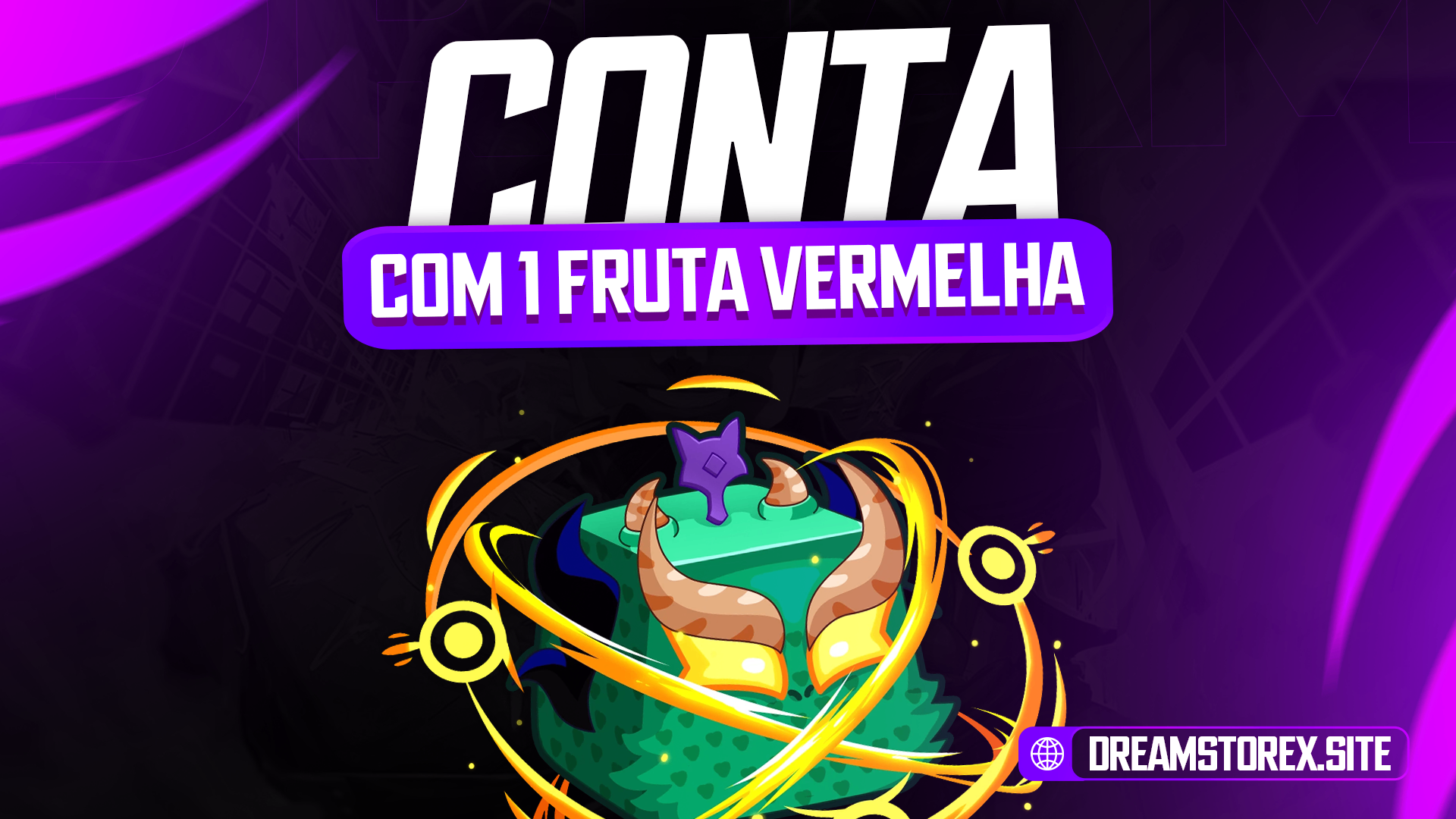 🔴 CONTA COM 1 FRUTA VERMELHA NO BAÚ!