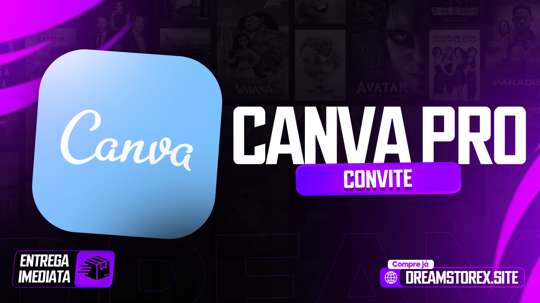 Canva pro (Convite)
