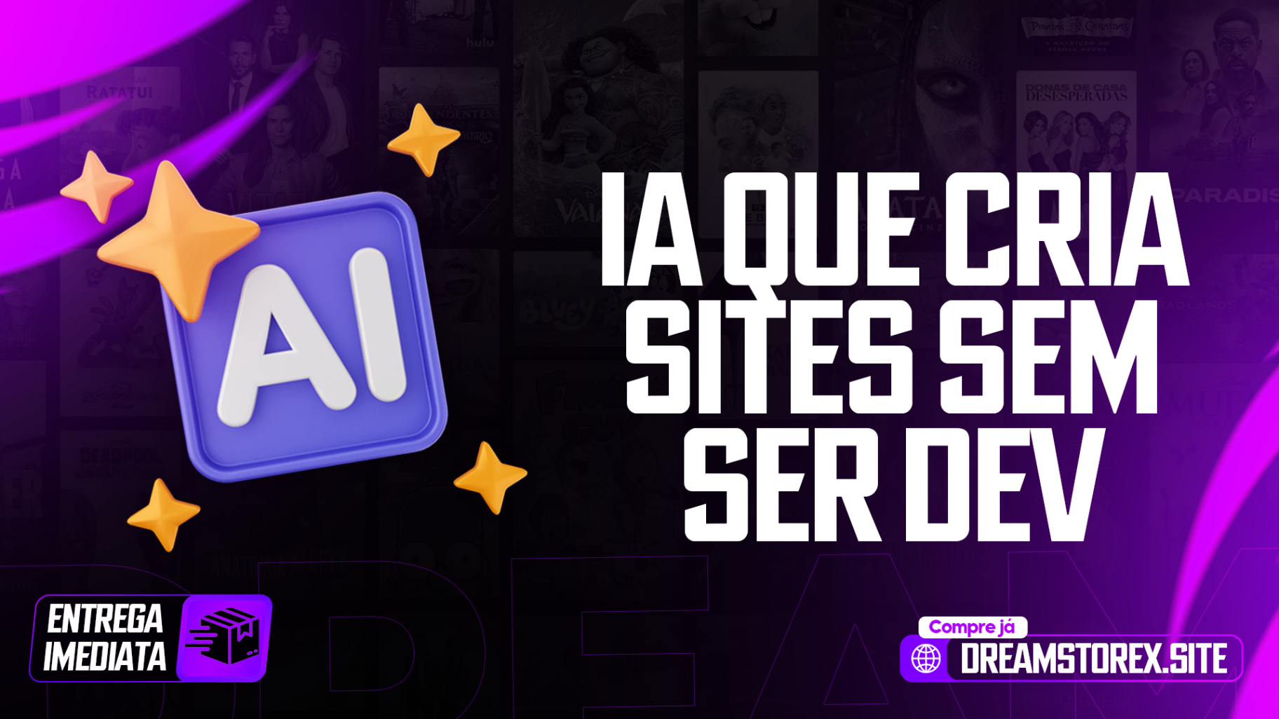 IA QUE CRIA SITES SEM PRECISAR SER DEV