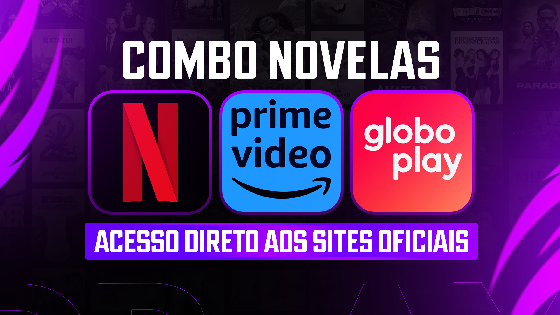 COMBO NOVELAS